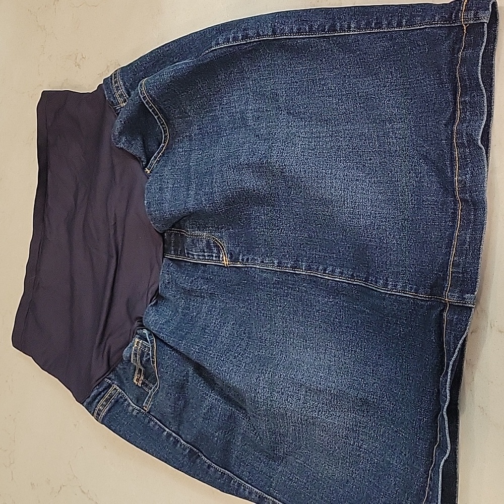 MATERNITY Jean skirt